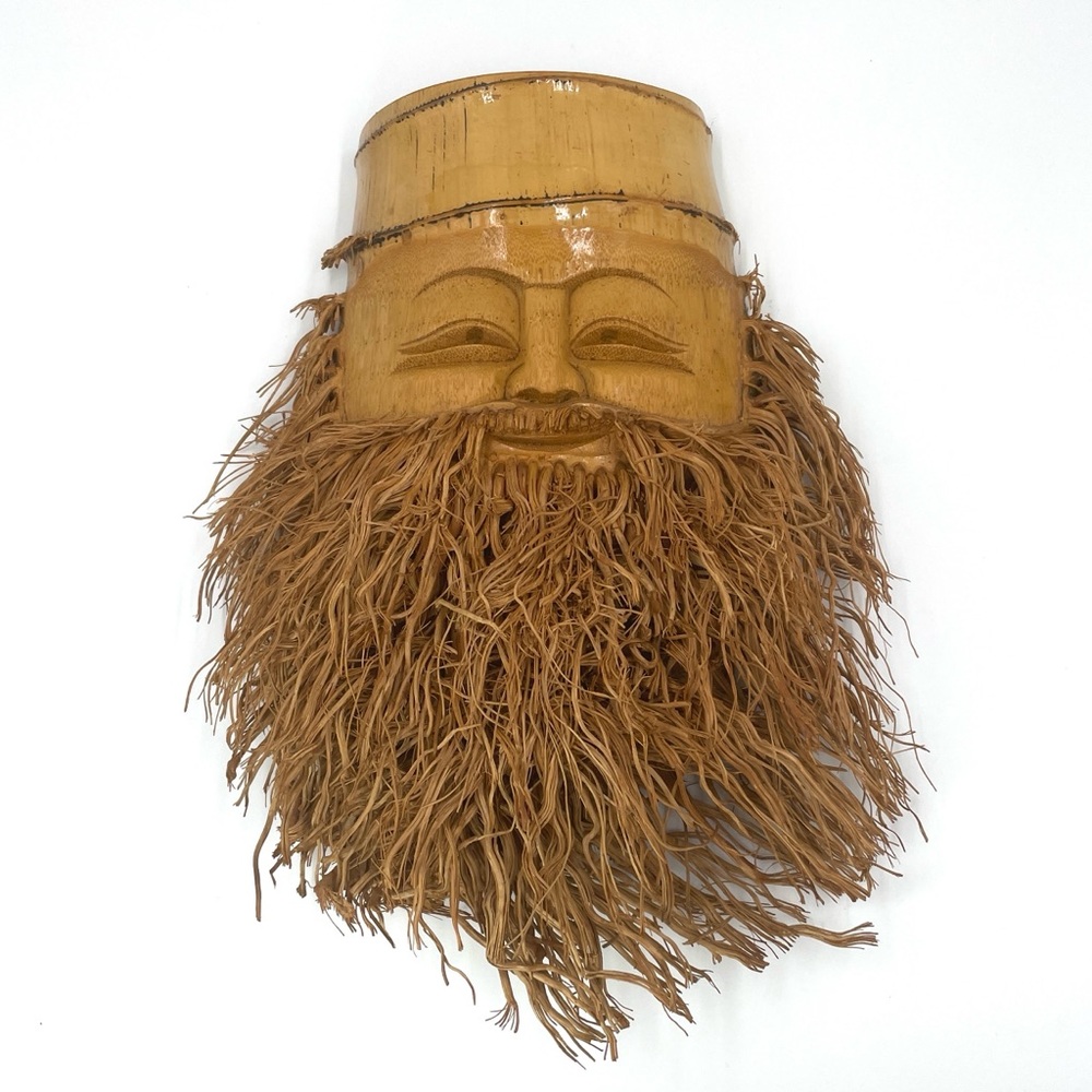 Vintage Chinese Bamboo Wood Carving